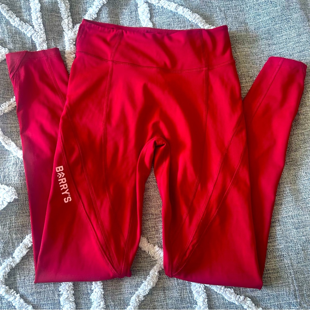 ✨5 for $20 Deal | Barry’s Bootcamp Red Full Length Leggings - Size S